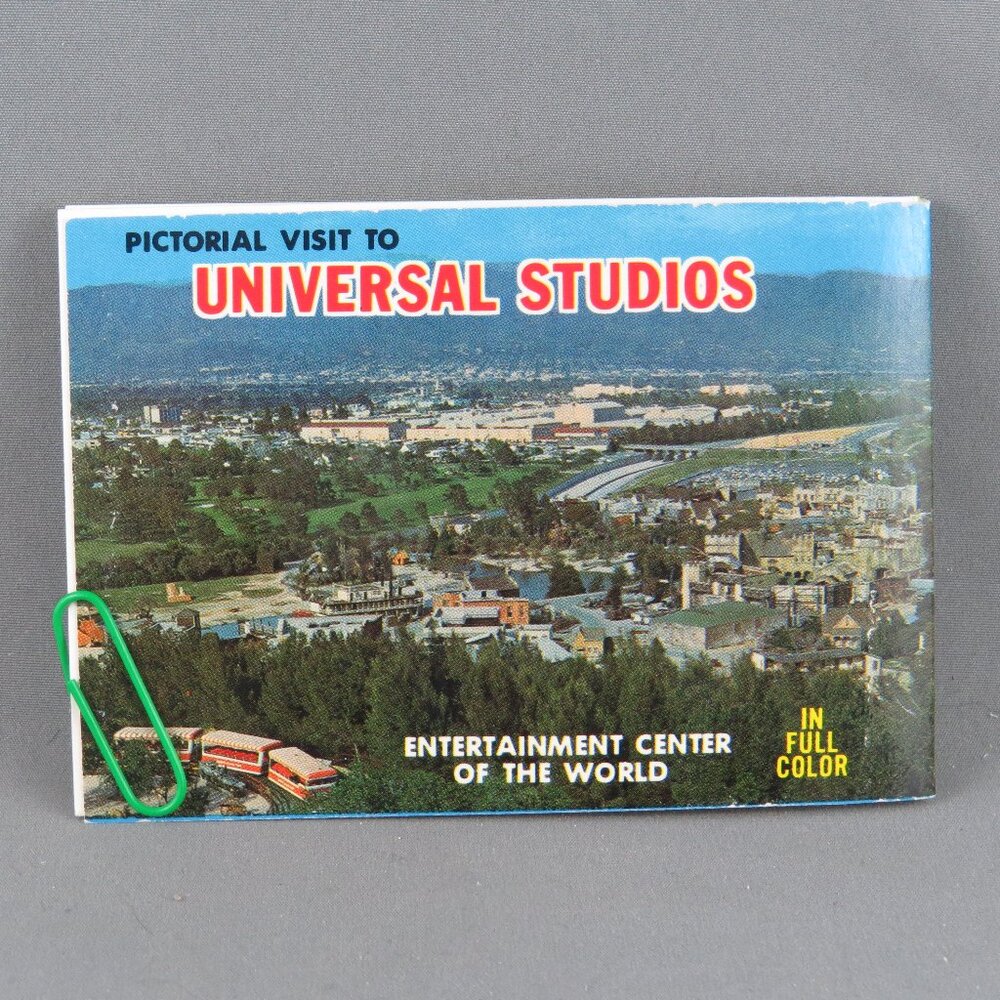Vintage Pictorial Booklet - Universal Studios California - Tourist Gift
